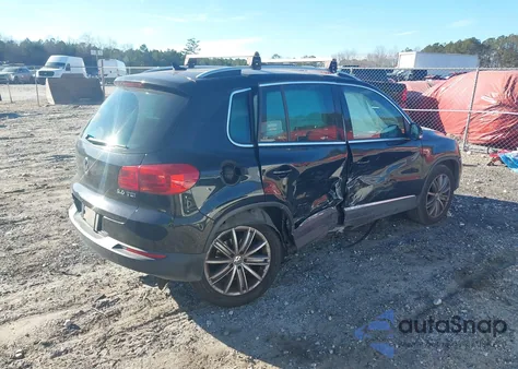 2014 Volkswagen Tiguan Se из США, поврежденный, VIN WVGAV3AX6EW624744